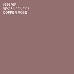 #936F6F - Copper Rose Color Image